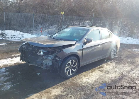 2017 Honda Accord Ex-L z USA, uszkodzony, nr VIN 1HGCR2F84HA016009